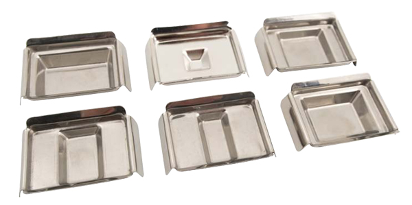 Stainless steel base moulds