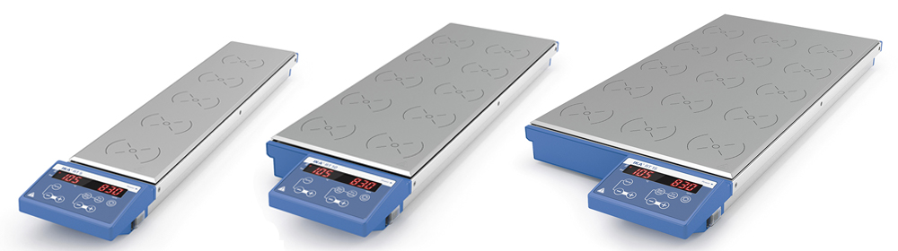 Heated multiposition magnetic stirrers IKAMAG®